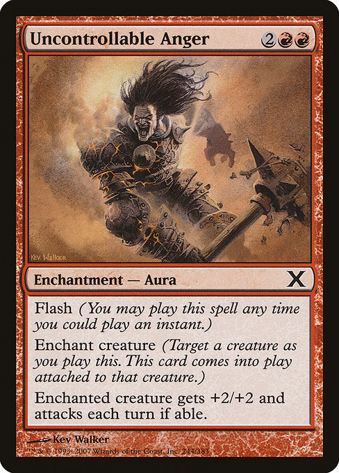 Uncontrollable Anger [Tenth Edition - 244]