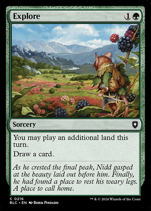 Explore [Bloomburrow Commander - 216]