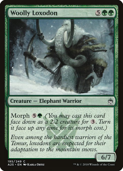 Woolly Loxodon [Masters 25 - 195]
