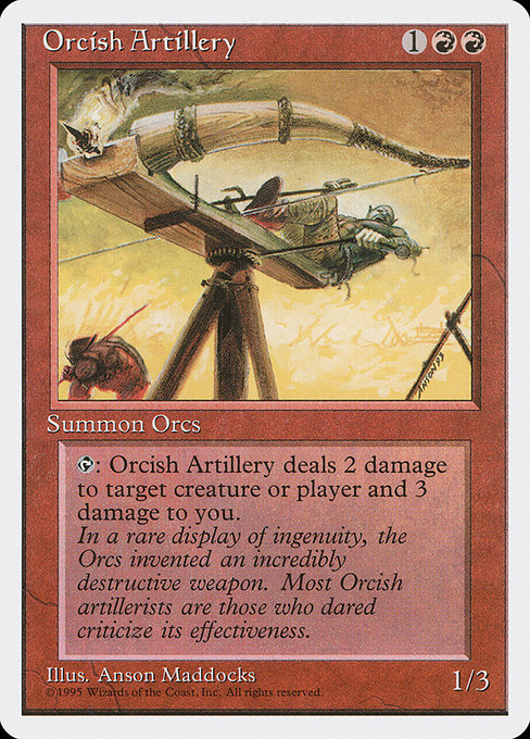 Orcish Artillery [Fourth Edition - 214]