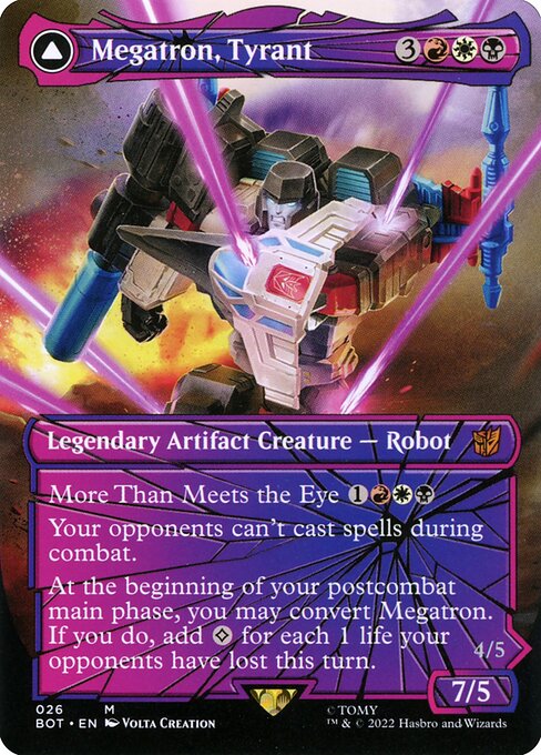 Megatron, Tyrant // Megatron, Destructive Force [Transformers - 26]