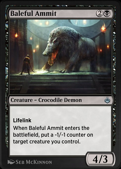 Baleful Ammit [Amonkhet Remastered - 92]