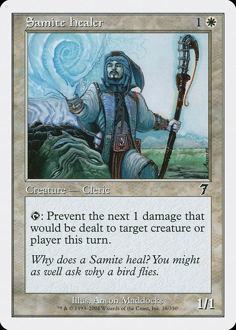 Samite Healer [Seventh Edition - 38]
