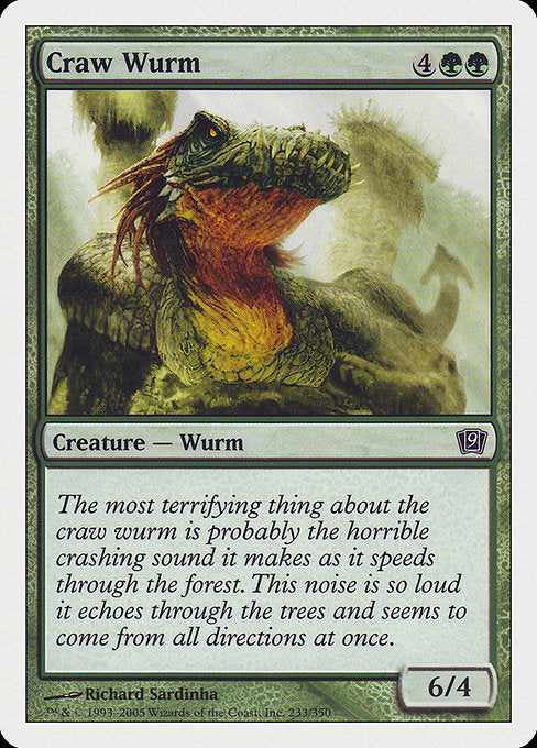 Craw Wurm [Ninth Edition - 233]