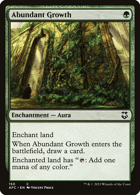Abundant Growth [Forgotten Realms Commander - 150]