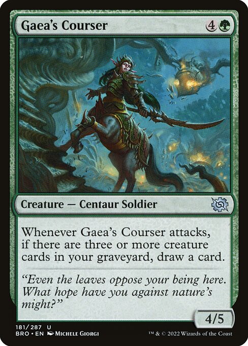 Gaea's Courser [The Brothers' War - 181]