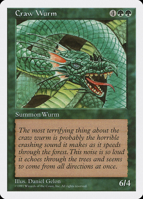 Craw Wurm [Fifth Edition - 286]