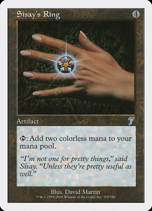 Sisay's Ring [Seventh Edition - 315]