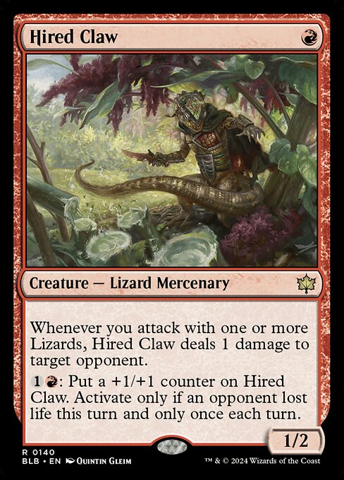 Hired Claw [Bloomburrow - 140]