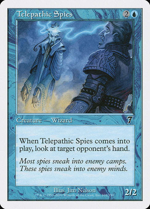 Telepathic Spies [Seventh Edition - 101]