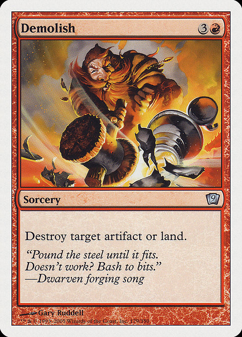 Demolish [Ninth Edition - 179]