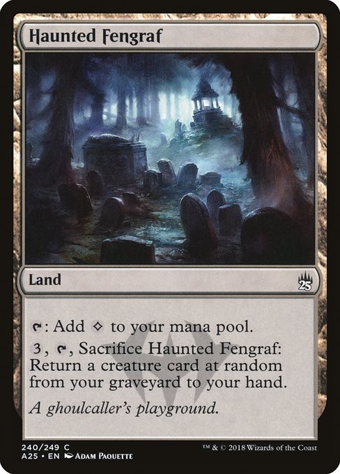 Haunted Fengraf [Masters 25 - 240]
