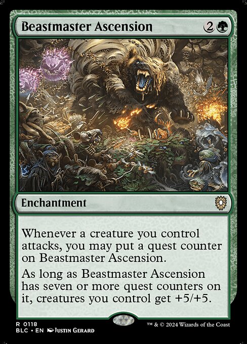 Beastmaster Ascension [Bloomburrow Commander - 118]