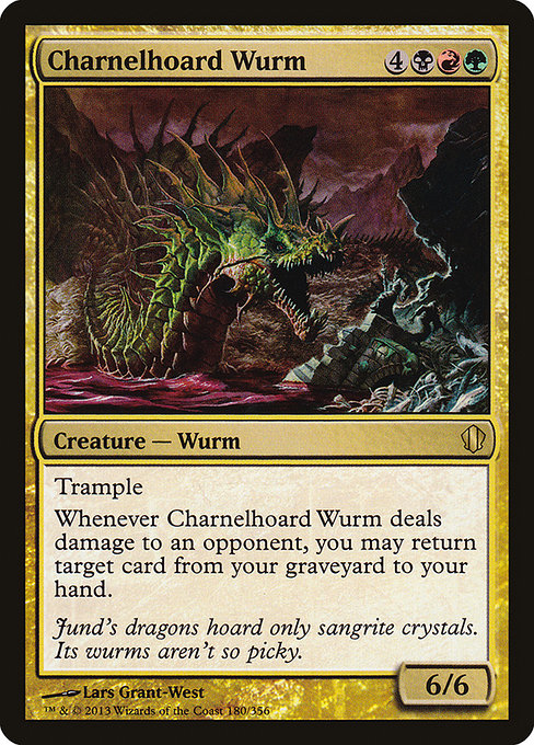 Charnelhoard Wurm [Commander 2013 - 180]