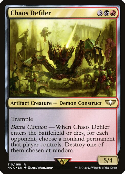 Chaos Defiler [Warhammer 40,000 Commander - 110]