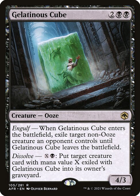 Gelatinous Cube [Adventures in the Forgotten Realms - 105]