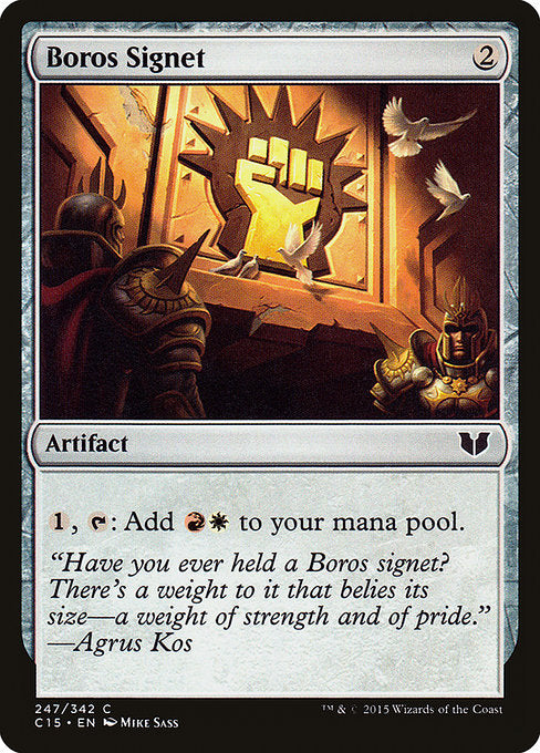 Boros Signet [Commander 2015 - 247]