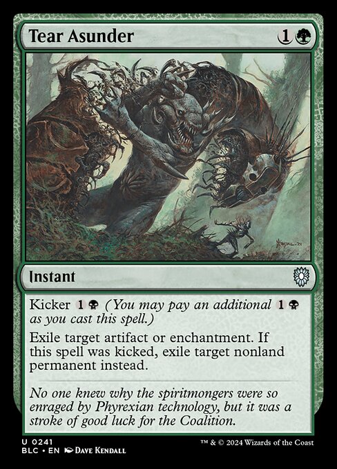 Tear Asunder [Bloomburrow Commander - 241]