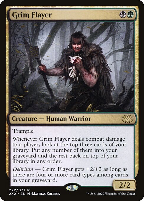 Grim Flayer [Double Masters 2022 - 222]