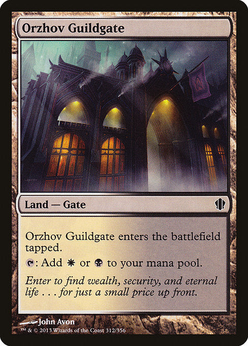 Orzhov Guildgate [Commander 2013 - 312]