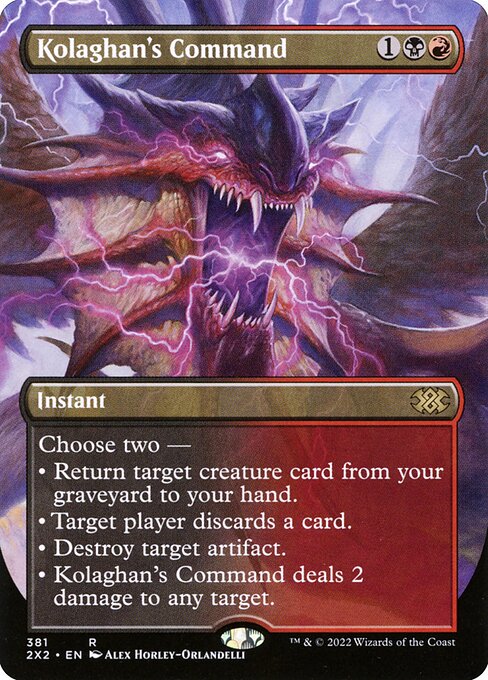 Kolaghan's Command [Double Masters 2022 - 381]