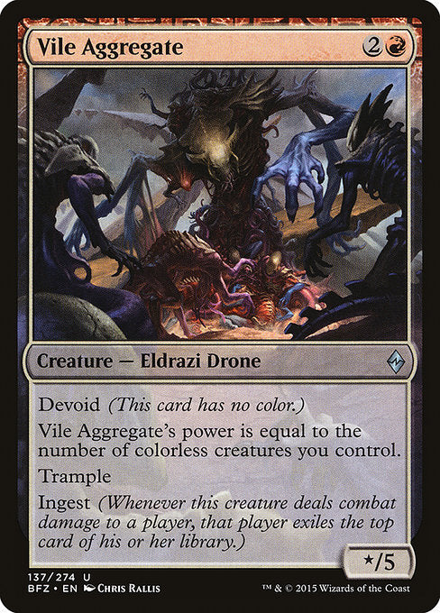 Vile Aggregate [Battle for Zendikar - 137]