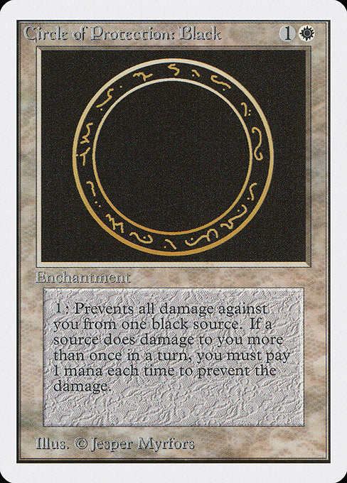 Circle of Protection: Black [Unlimited Edition - 10]