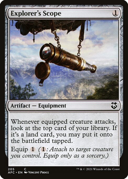 Explorer's Scope [Forgotten Realms Commander - 205]