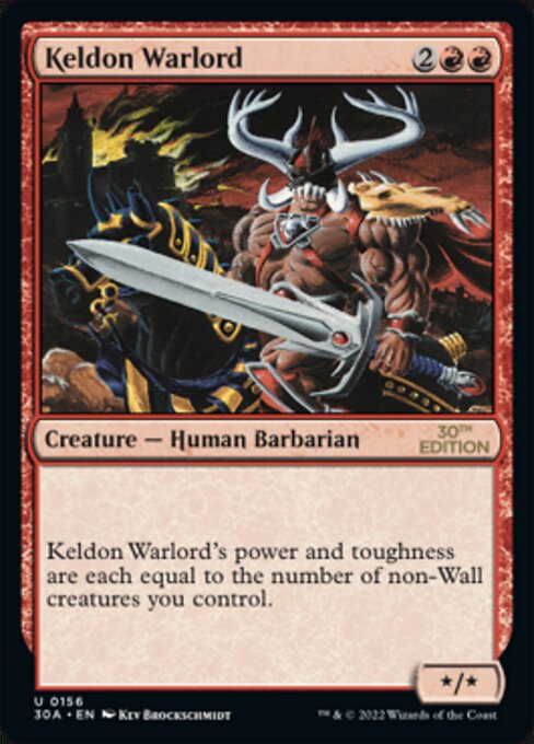 Keldon Warlord [30th Anniversary Edition - 156]
