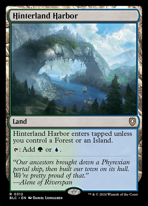 Hinterland Harbor [Bloomburrow Commander - 312]