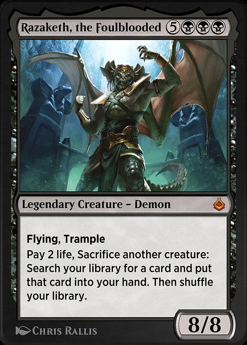 Razaketh, the Foulblooded [Amonkhet Remastered - 120]