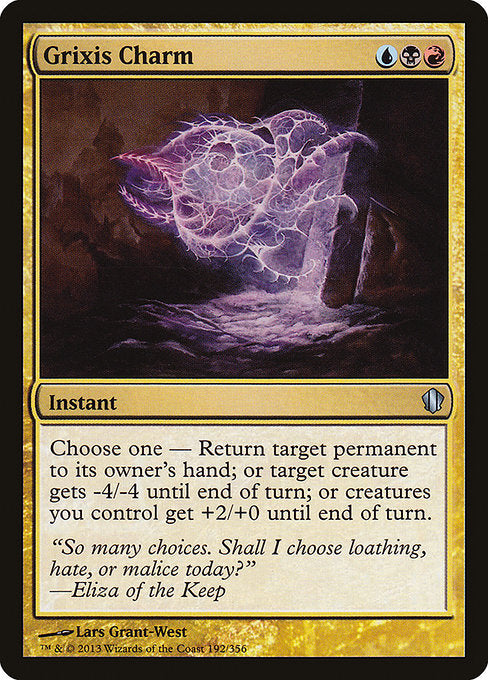 Grixis Charm [Commander 2013 - 192]