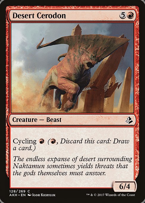 Desert Cerodon [Amonkhet - 128]
