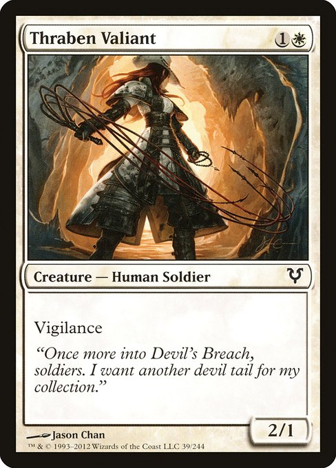 Thraben Valiant [Avacyn Restored - 39]