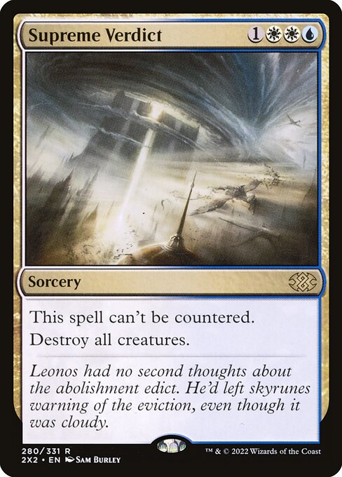 Supreme Verdict [Double Masters 2022 - 280]