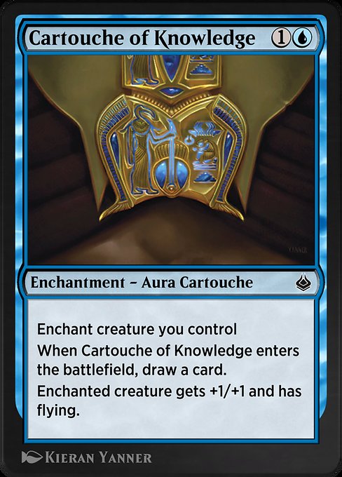 Cartouche of Knowledge [Amonkhet Remastered - 51]