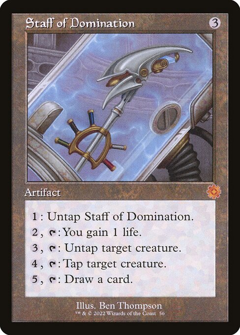Staff of Domination [The Brothers' War Retro Artifacts - 56]