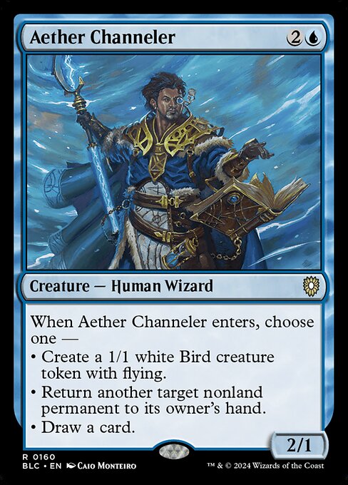 Aether Channeler [Bloomburrow Commander - 160]