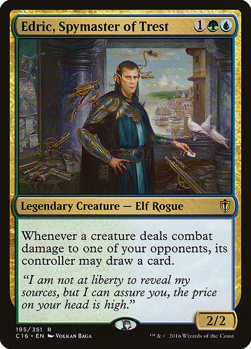 Edric, Spymaster of Trest [Commander 2016 - 195]