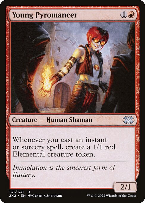 Young Pyromancer [Double Masters 2022 - 131]