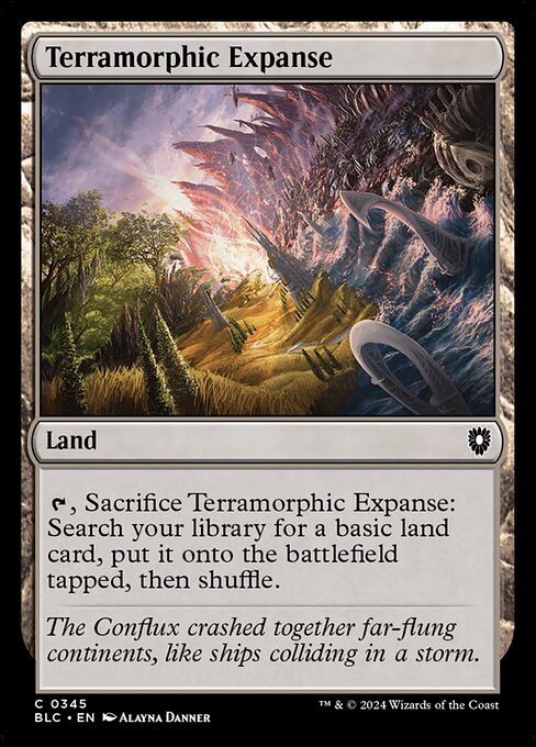 Terramorphic Expanse [Bloomburrow Commander - 345]