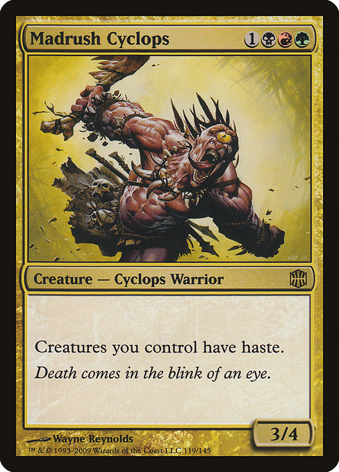Madrush Cyclops [Alara Reborn - 119]