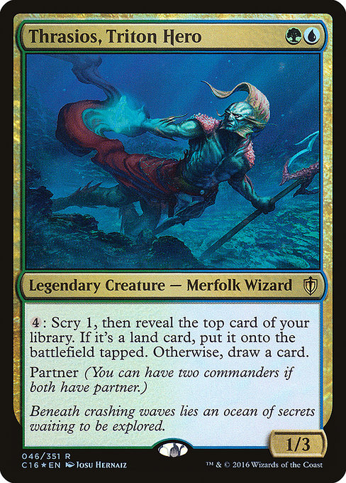Thrasios, Triton Hero [Commander 2016 - 46]