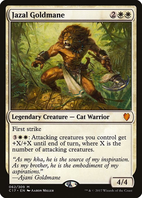 Jazal Goldmane [Commander 2017 - 62]