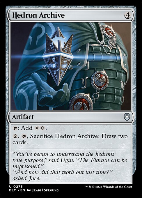 Hedron Archive [Bloomburrow Commander - 275]