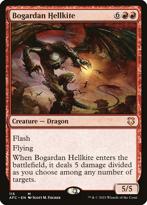 Bogardan Hellkite [Forgotten Realms Commander - 115]
