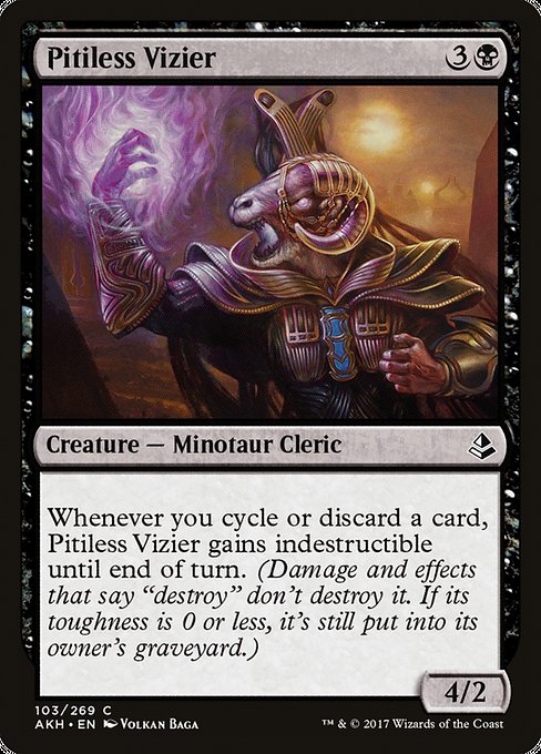 Pitiless Vizier [Amonkhet - 103]