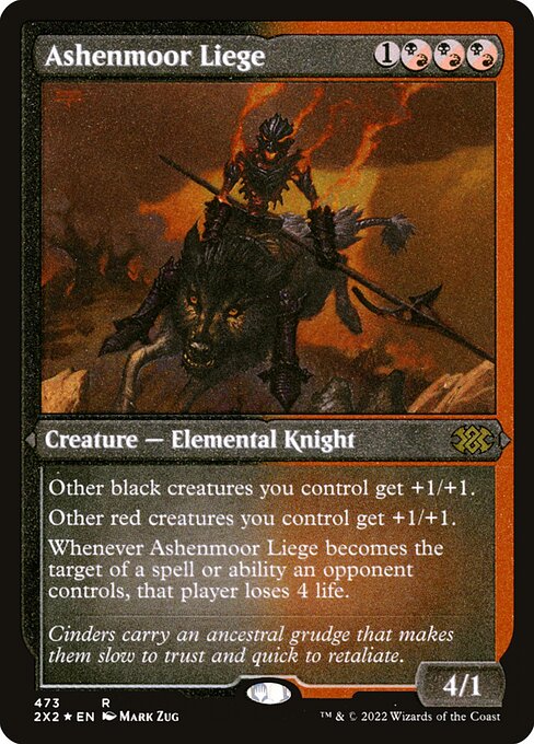 Ashenmoor Liege [Double Masters 2022 - 473]