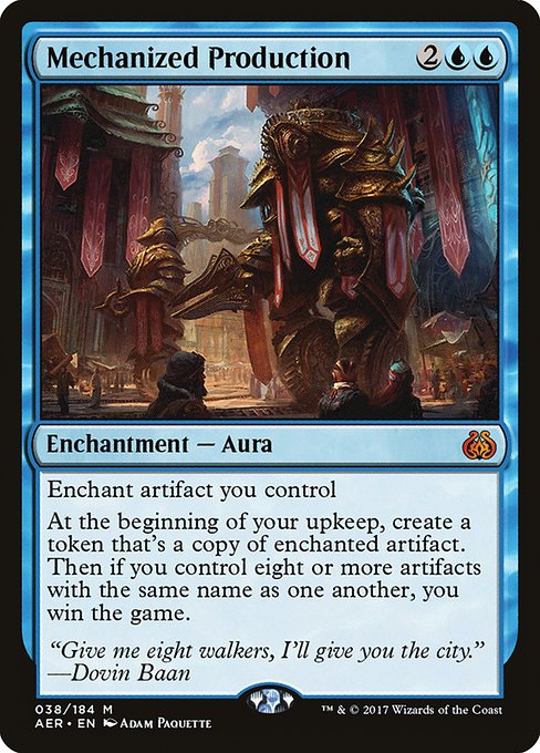Mechanized Production [Aether Revolt - 38]