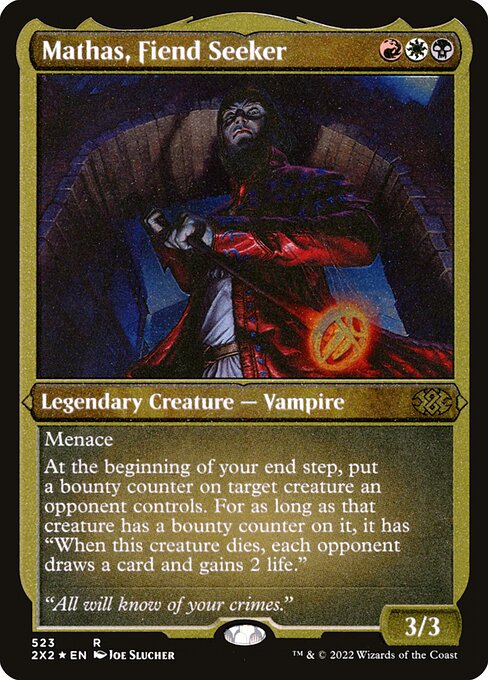 Mathas, Fiend Seeker [Double Masters 2022 - 523]